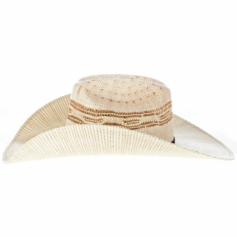Twister Tan Bangora Straw Cowboy Hat - Image 2