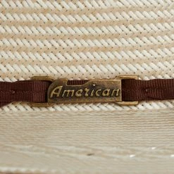 American Hats Tuf Cooper Collection 20 Star Ivory-Tan Fancy Weave 4-1/4in. Brim Straw Cowboy Hat 10 American Hats Tuf Cooper Collection 20 Star Ivory-Tan Fancy Weave 4-1/4in. Brim Straw Cowboy Hat -NRS World Sales TC8810S2CCHOC42 02